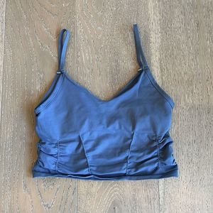 NEW Free People Movement Good Karma Ruched Crop Tank Top